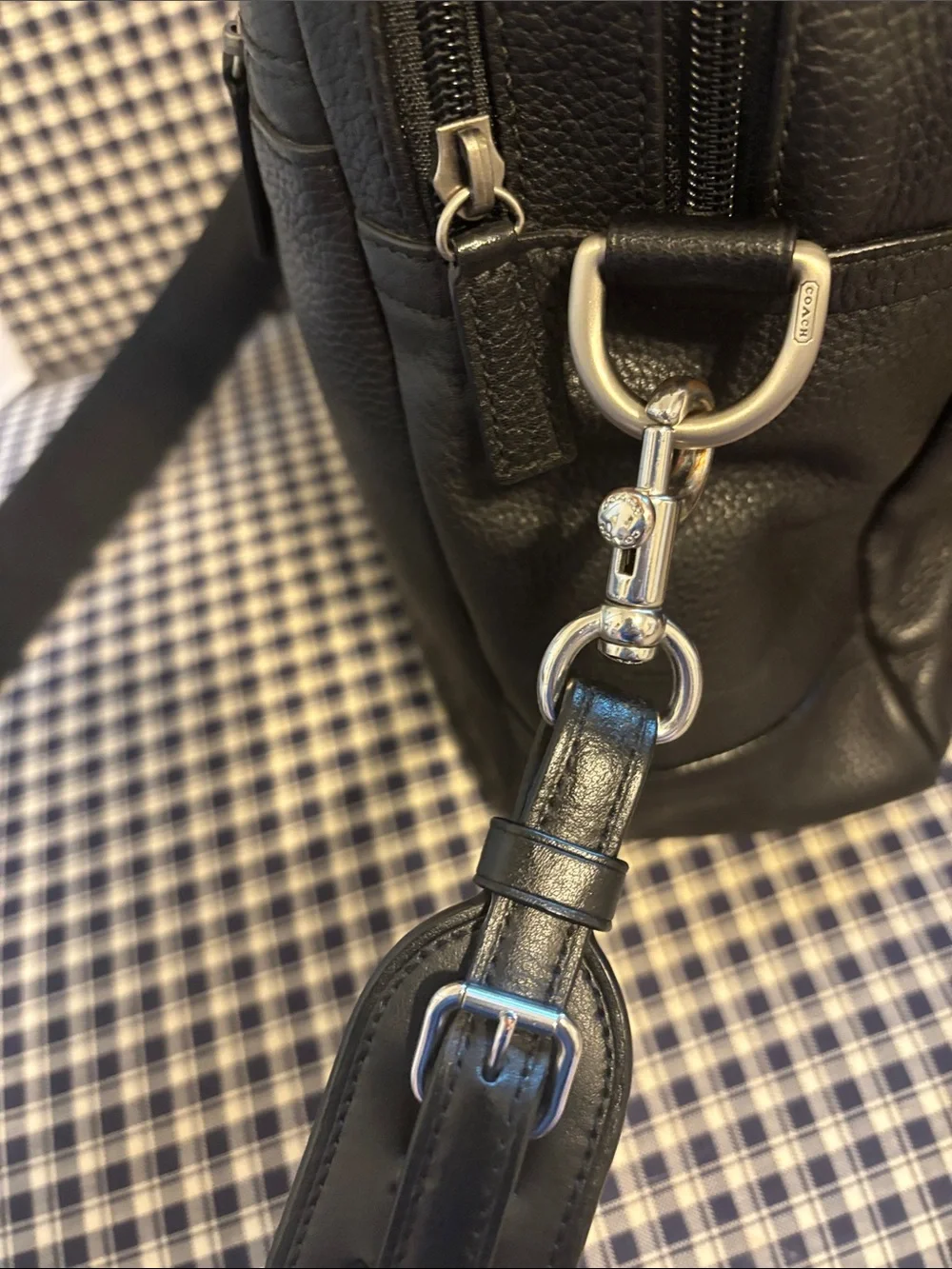 Coach Transatlantic 2way  Briefcase with Top Handles and Removable Strap